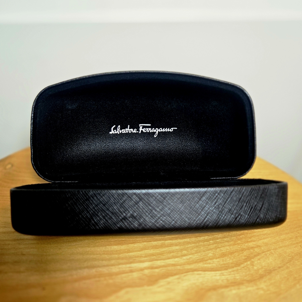 Salvatore Ferragamo Black Sunglasses Case